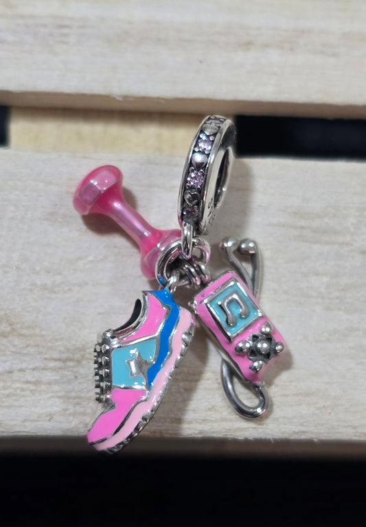 Charm de plata Deportivo