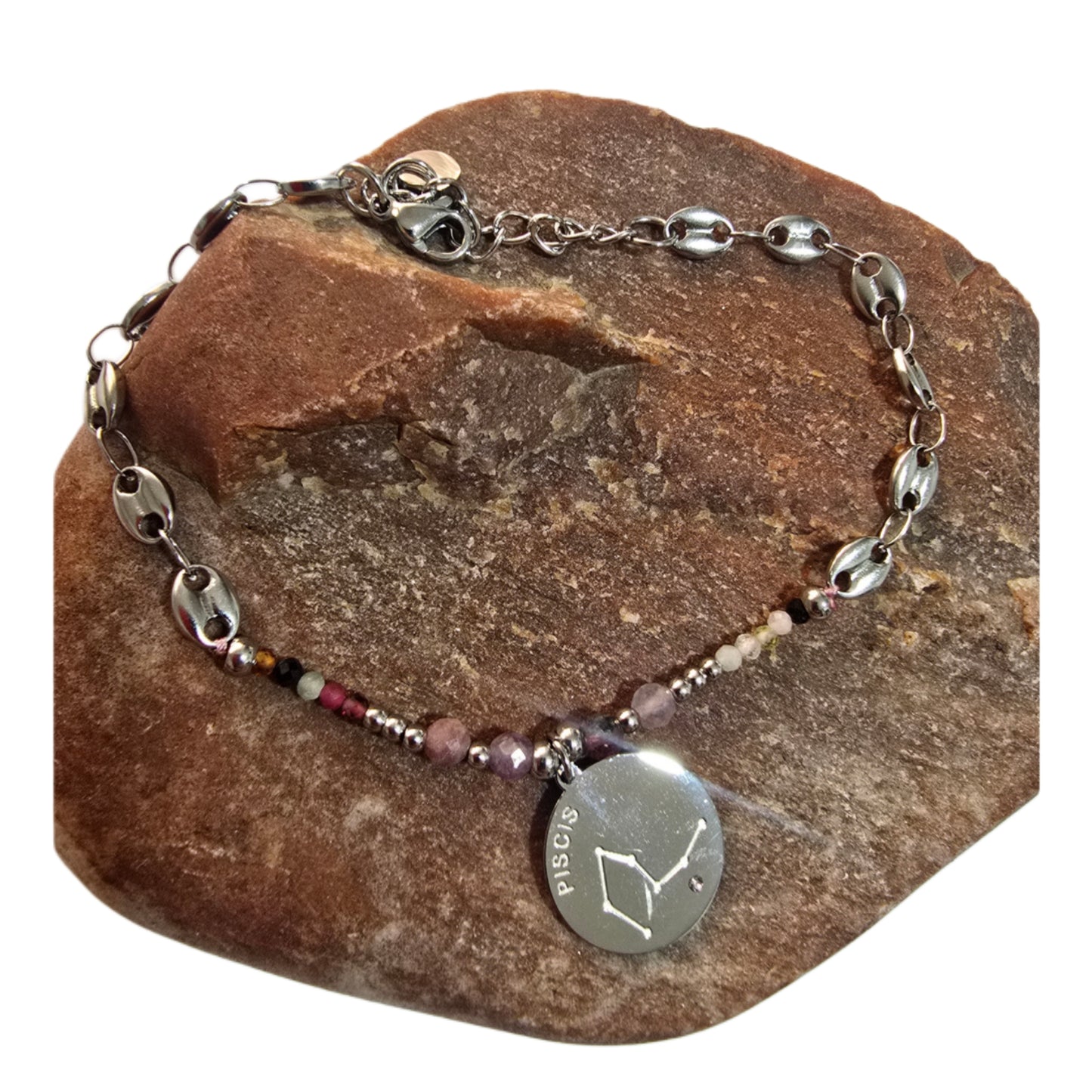 Pulsera Acero Horoscopo Piscis