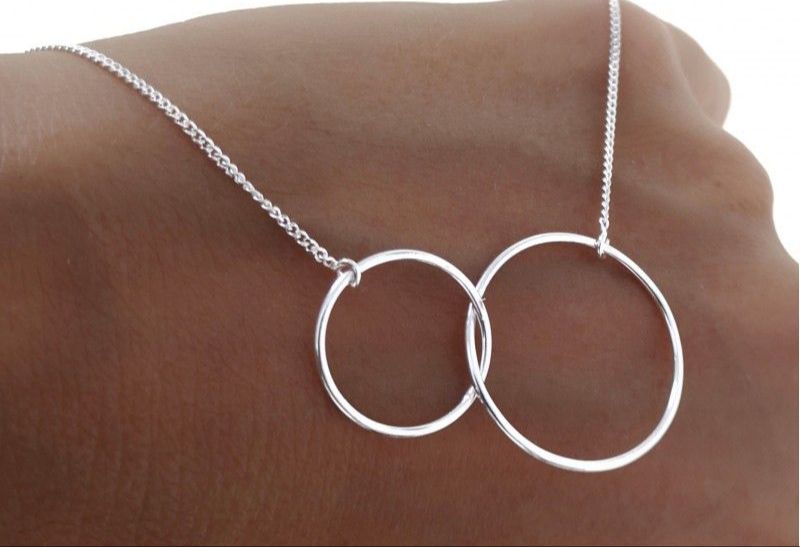 Gargantilla de Plata doble karma