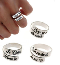 Cargar imagen en el visor de la galería, Anillo con Mensaje