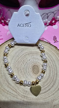 Cargar imagen en el visor de la galería, Pulsera Elástica Corazón
