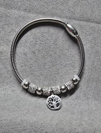 Pulsera semirigida Árbol de la vida