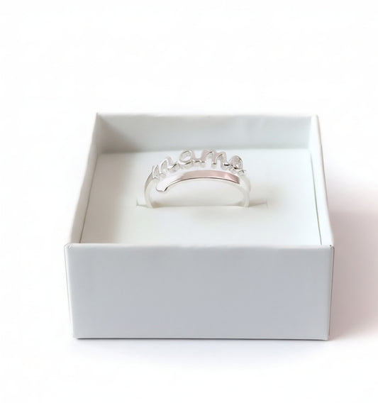Anillo de Plata MAMA