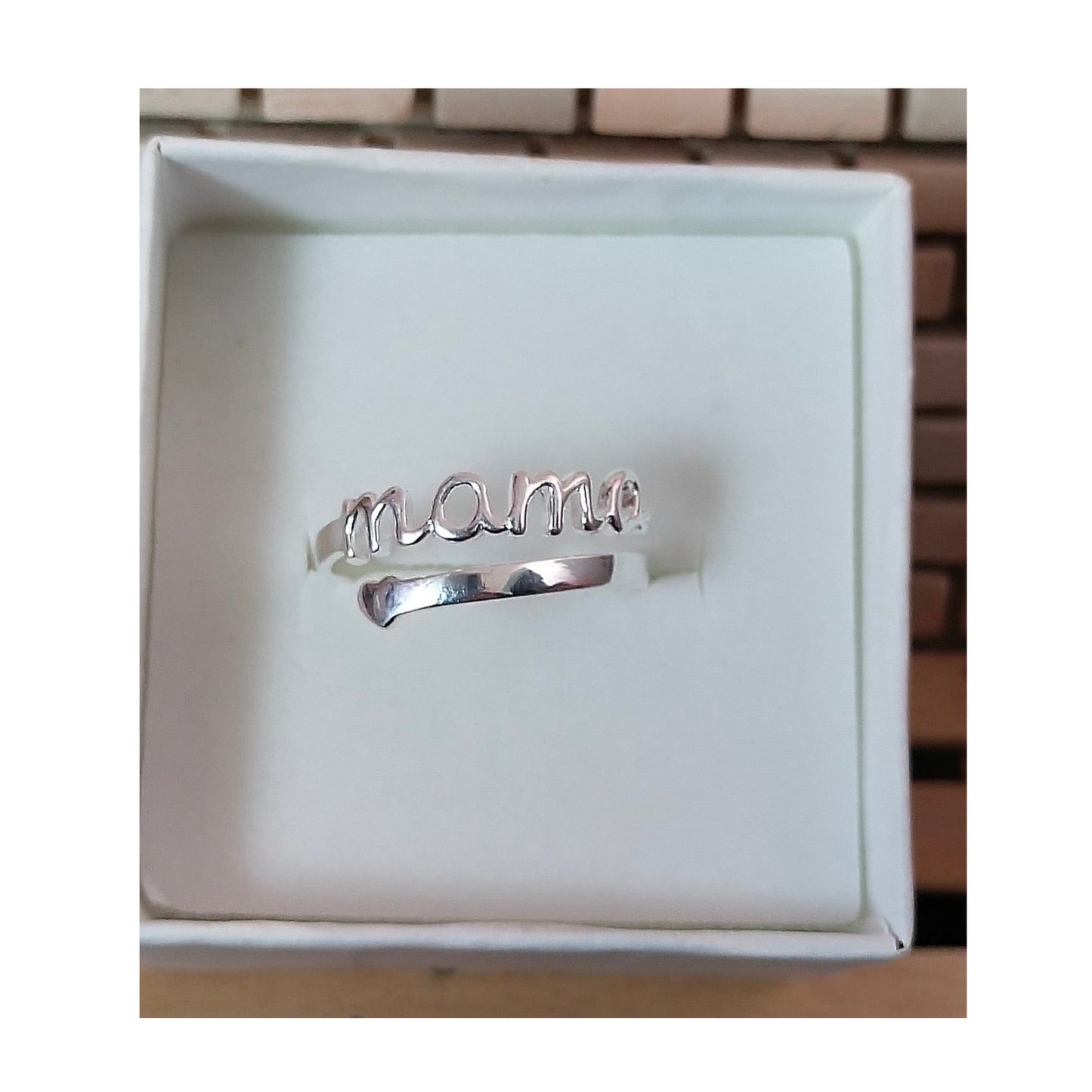 Anillo de Plata MAMA