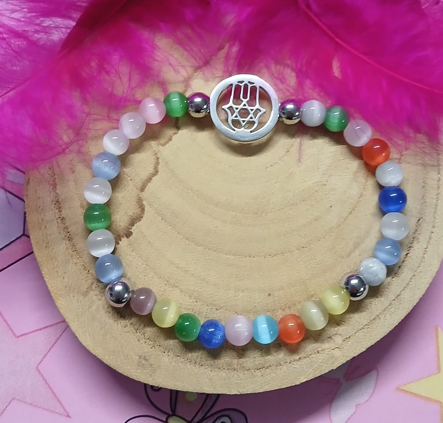 Pulsera de acero Mal de ojo