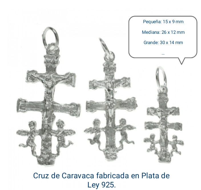 Cruz de Caravaca Plata