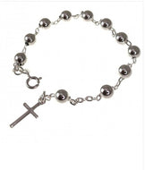 Pulsera Cruz Rosario