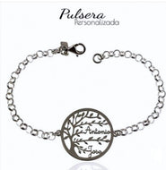 Pulsera Árbol de la Vida Personalizada