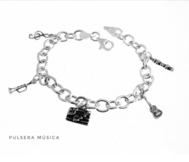 Pulsera de plata Profesiones