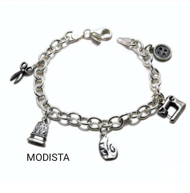 Pulsera de plata Profesiones