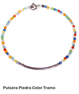 Pulsera Tramo Piedra Color