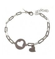 Pulsera Alargada Corazones