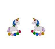 Pendiente Infantil Unicornio Balancín